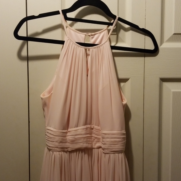 Formal Petal Pink Dress - Picture 2 of 3